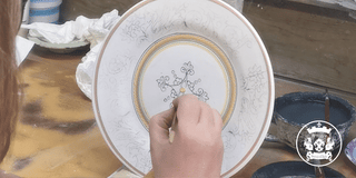 RAFFAELLESCO DELUXE: 3 Pieces Place Setting (White Center)