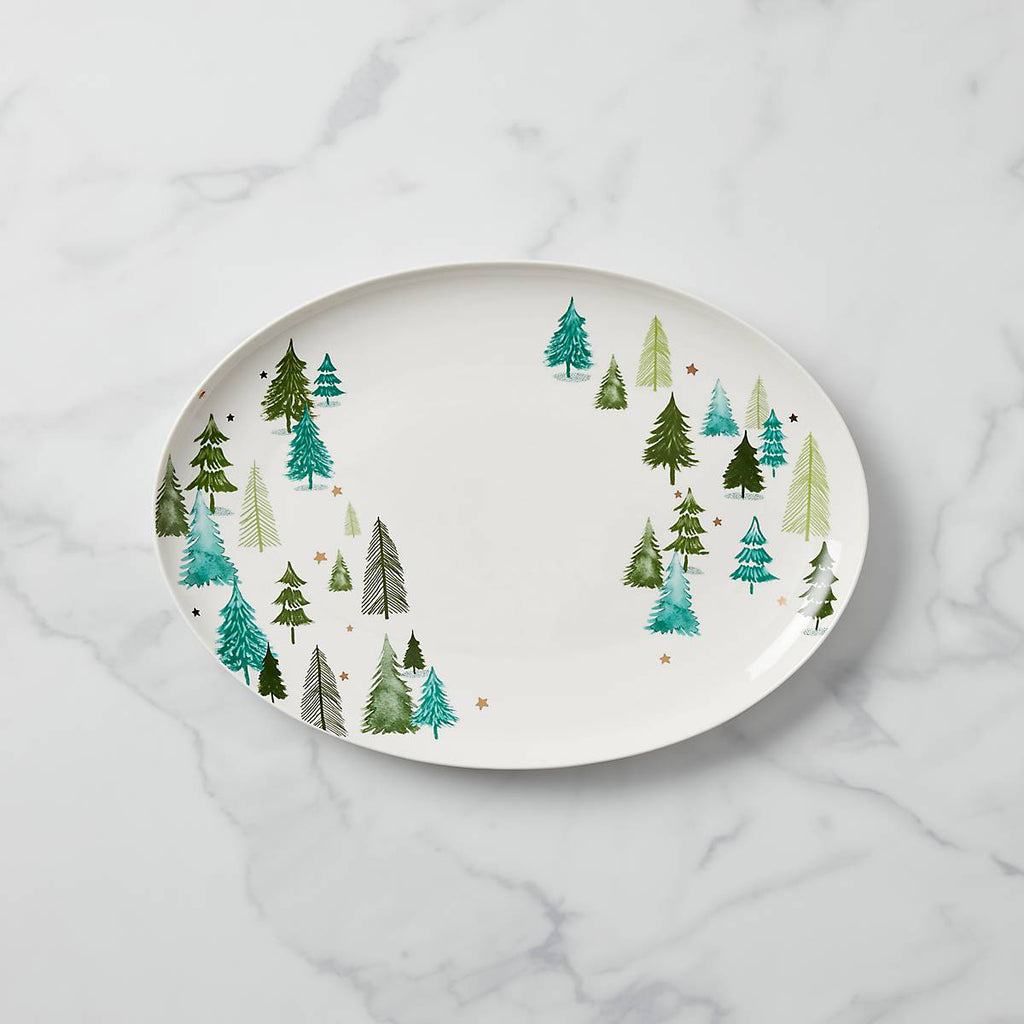 Lenox Balsam Lane Serving Platter, stoneware