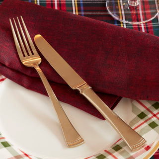 Lenox Portola Gold Satin 20-Piece Flatware Set, 18/10 stainless steel (view 6)