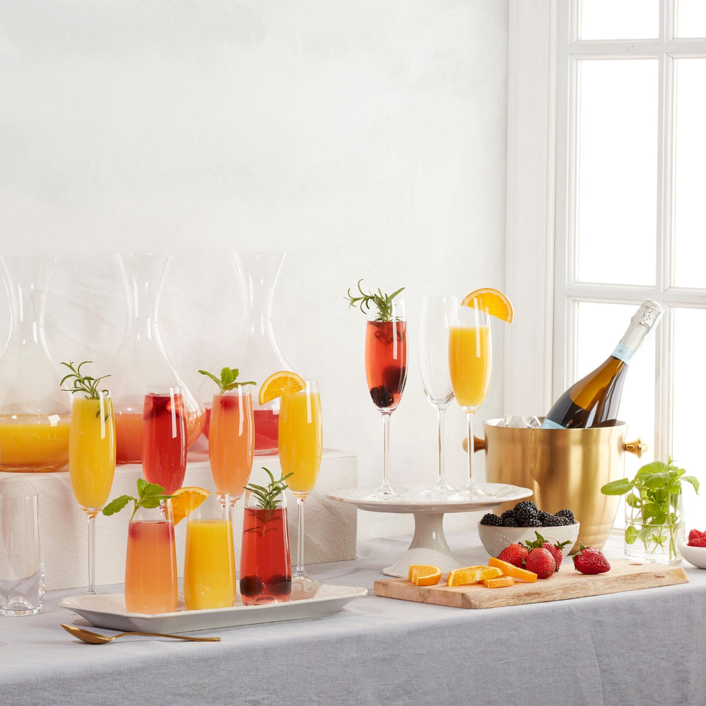Lenox Tuscany Classics Champagne Flute Glasses, Set of 6, european glass (view 9)