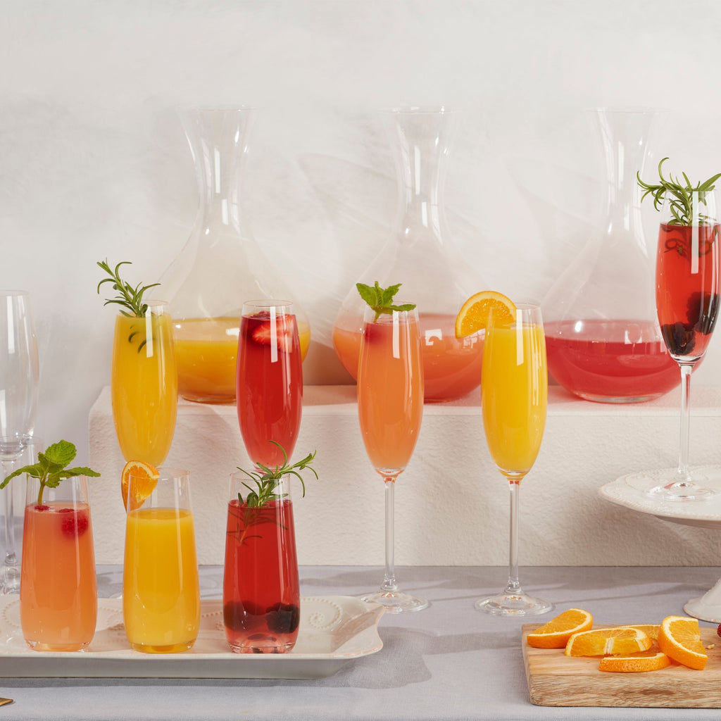 Lenox Tuscany Classics Stemless Flute Glasses, Set of 6, glass (view 4)