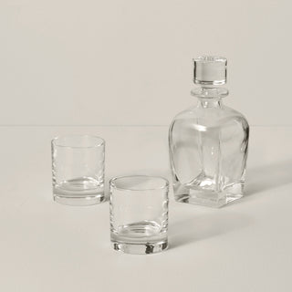 Lenox Tuscany Classics 3-Piece Decanter & Glass Set, european glass