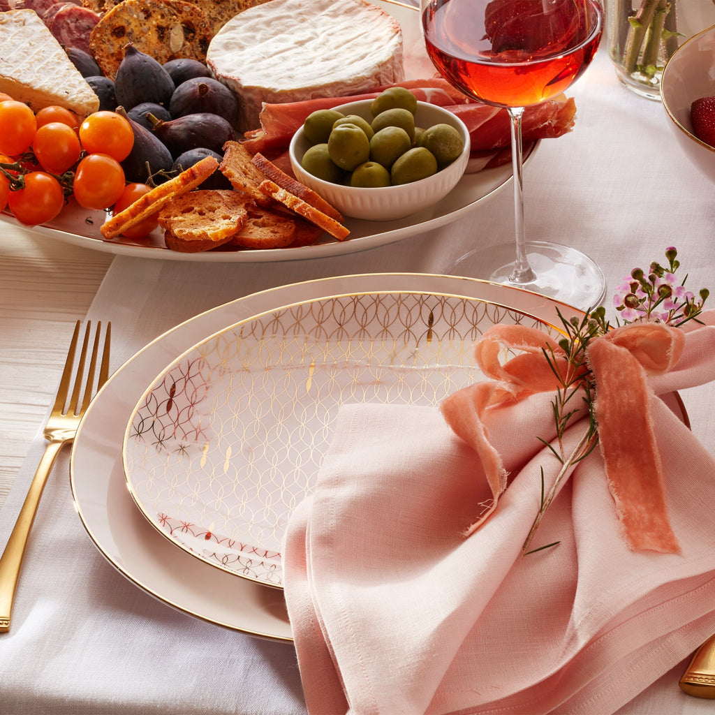 Lenox Trianna Blush 12-Piece Dinnerware Set, porcelain (view 6)