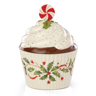 Lenox Holiday Bakeshop Cupcake Candy Dish, porcelain (view 7)
