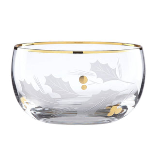 Lenox Holiday Gold Glass Nut Bowl, glass (view 2)