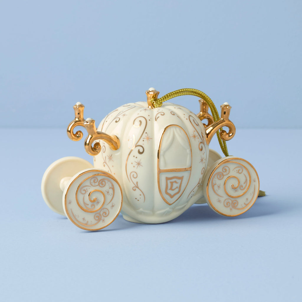 Lenox Cinderella's Coach Ornament, porcelain