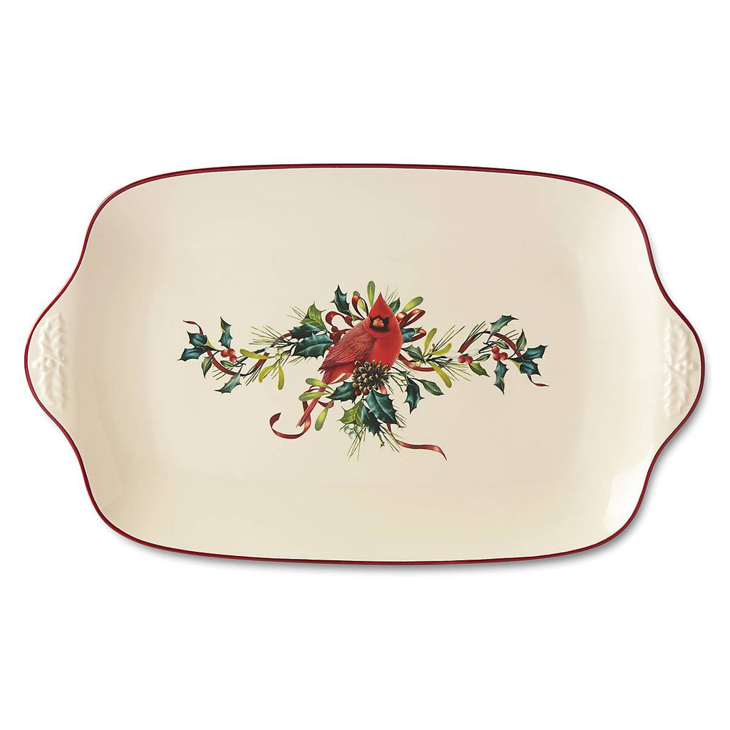 Lenox Winter Greetings Oversized Platter, stoneware (view 2)