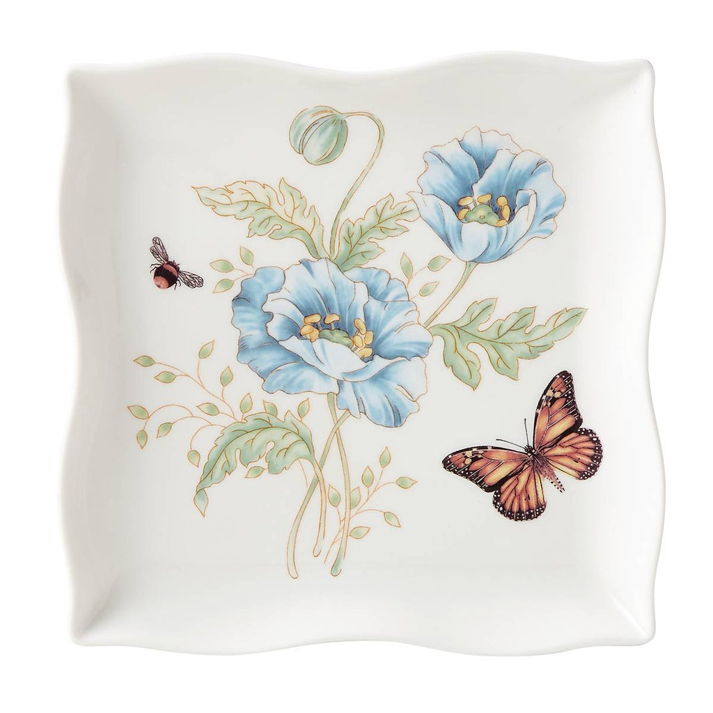 Lenox Butterfly Meadow Square Dish, porcelain (view 3)