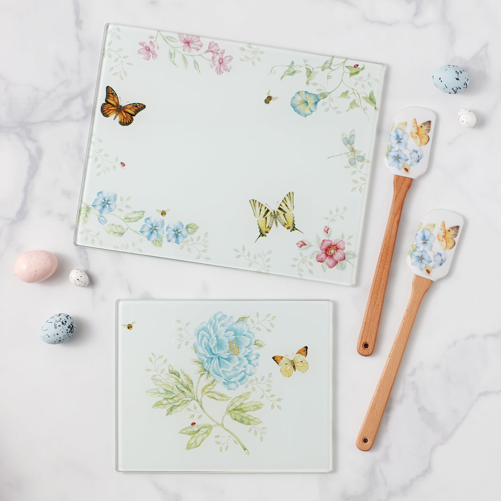 Lenox Butterfly Meadow Small Cutting Board, glass (view 3)