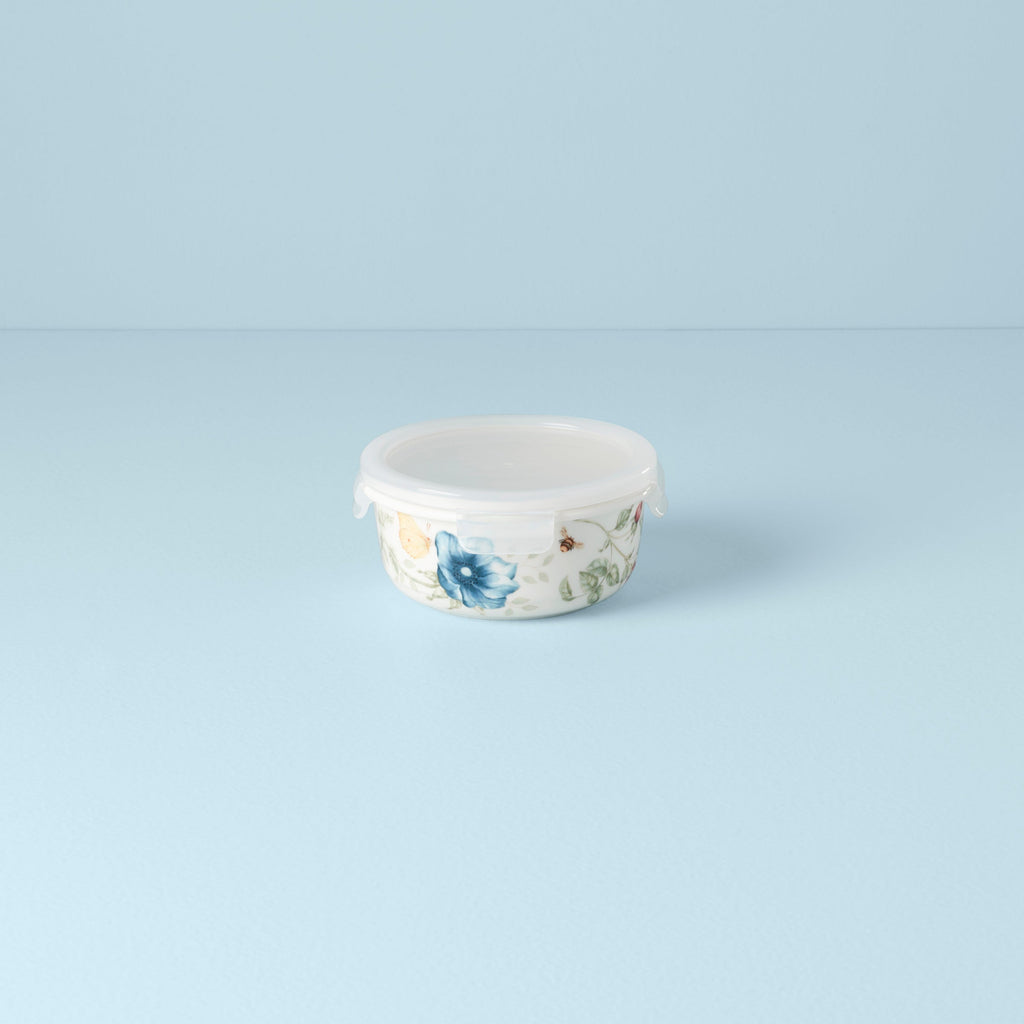 Lenox Butterfly Meadow Small Round Container, porcelain (view 3)