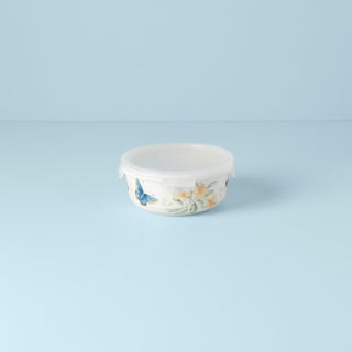 Lenox Butterfly Meadow Large Round Container, porcelain (view 2)