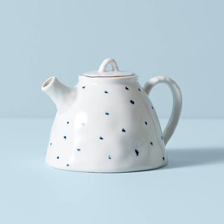 Lenox Blue Bay Teapot, porcelain