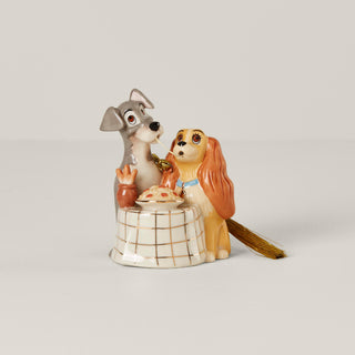 Lenox Lady & The Tramp Ornament, porcelain