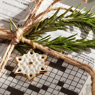 Lenox Snowflake 10-Piece Mini Ornament Set, porcelain (view 5)