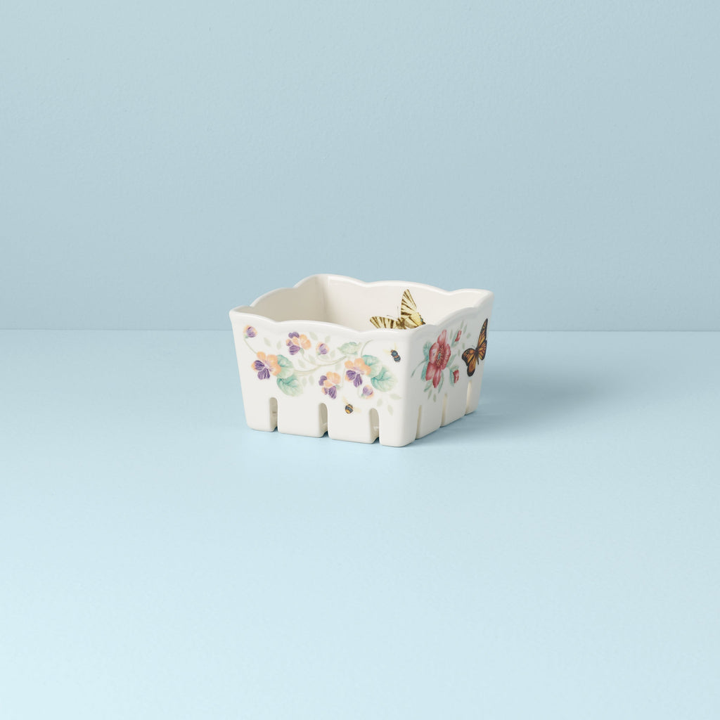 Lenox Butterfly Meadow Berry Bowl, porcelain