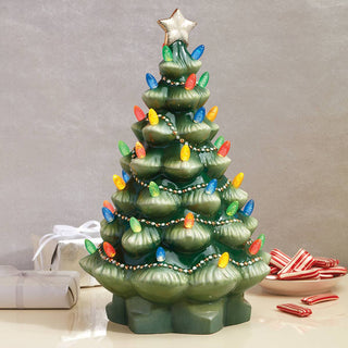 Lenox Treasured Traditions Green Lit Tree, dolomite (view 3)