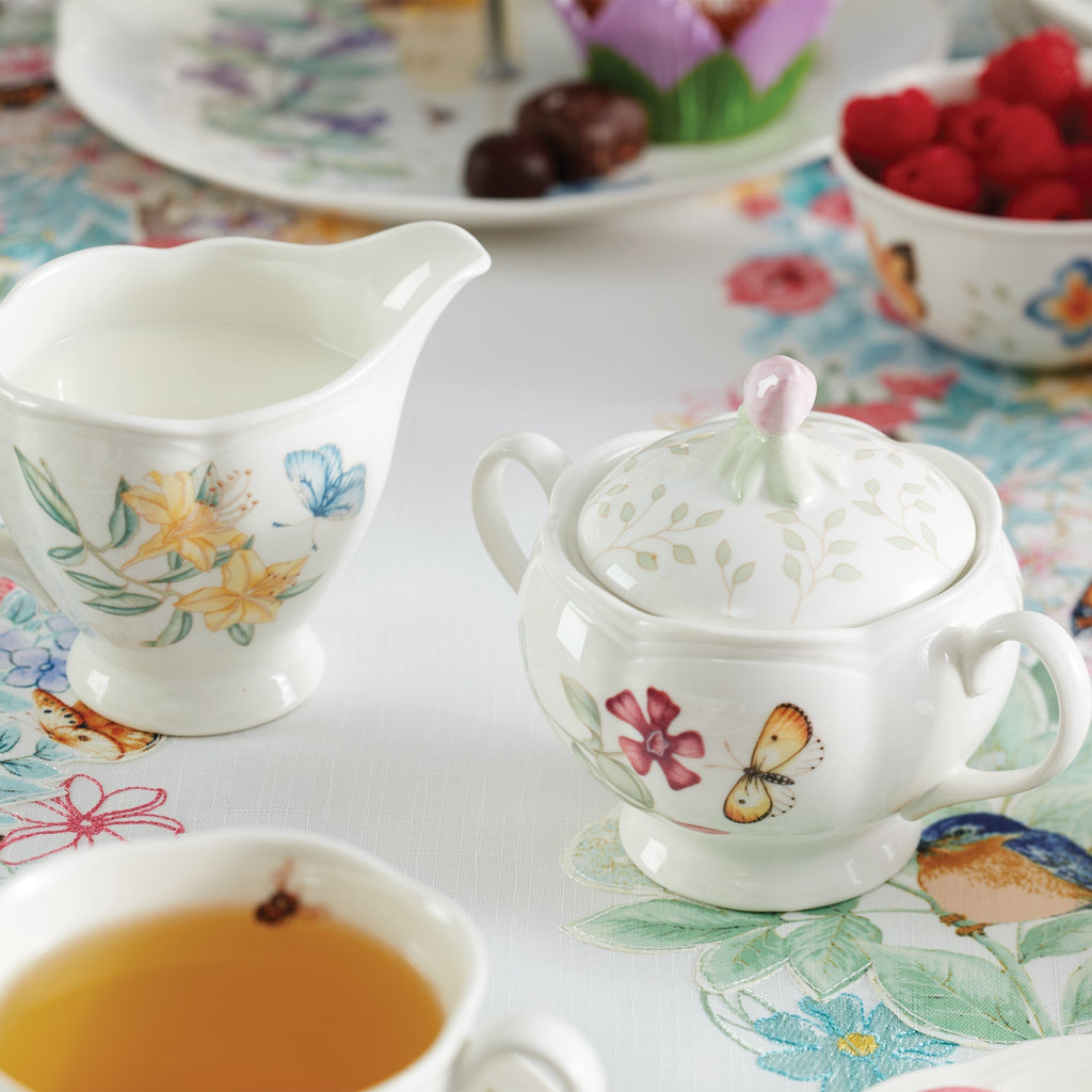 Lenox Butterfly Meadow 9-Piece Tea Set, porcelain (view 3)