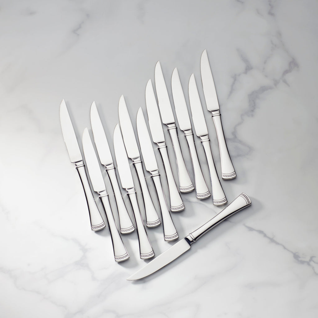 Lenox Portola Steak Knives, Set of 12, stainless steel