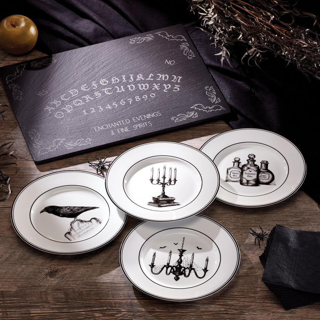 Lenox Vintage Halloween Dessert Plates, Set of 4, porcelain (view 14)