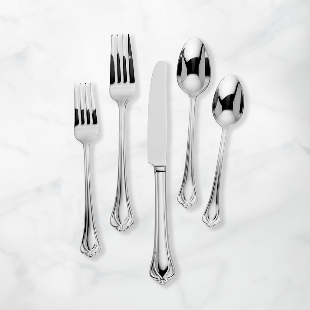 Lenox Alcott 89-Piece Flatware Set, 18/10 stainless steel