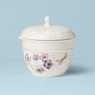 Lenox Butterfly Meadow 3-Piece Stackable Bowl Set, porcelain (view 2)