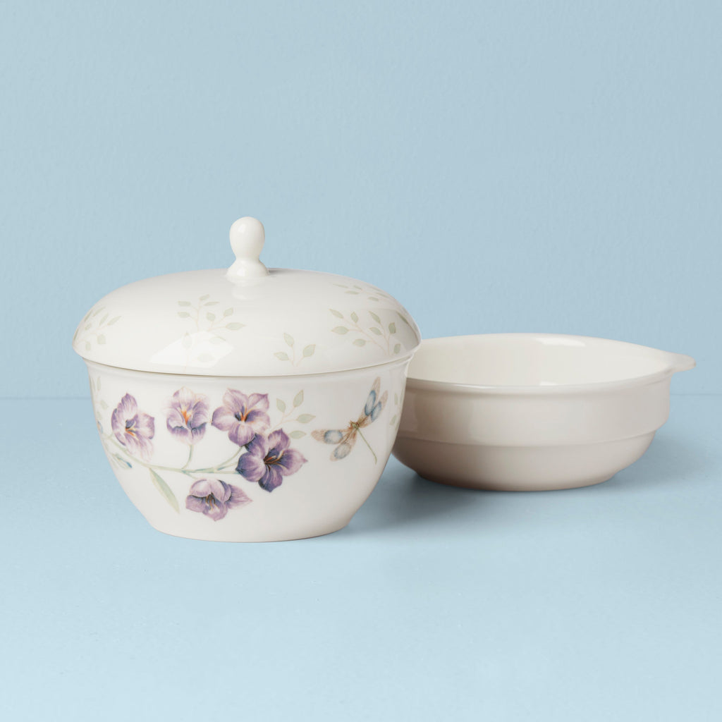Lenox Butterfly Meadow 3-Piece Stackable Bowl Set, porcelain (view 4)