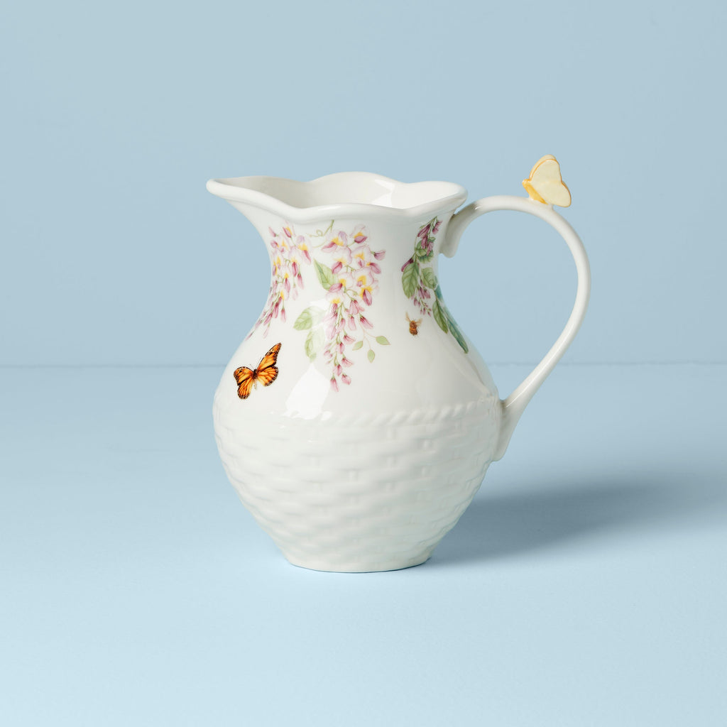 Lenox Butterfly Meadow Pitcher, porcelain
