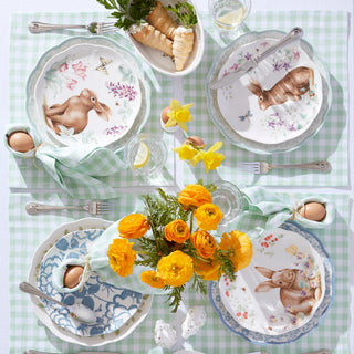 Lenox Butterfly Meadow Bunny Accent Plates, Set of 4, porcelain (view 2)
