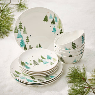 Lenox Balsam Lane 12-Piece Dinnerware Set, porcelain (view 2)