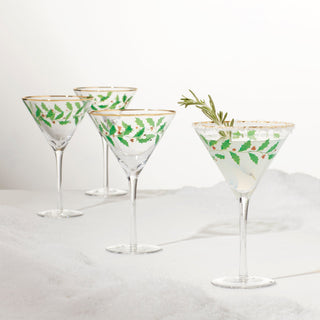 Lenox Holiday Martini Glasses, Set of 4, glass (view 5)