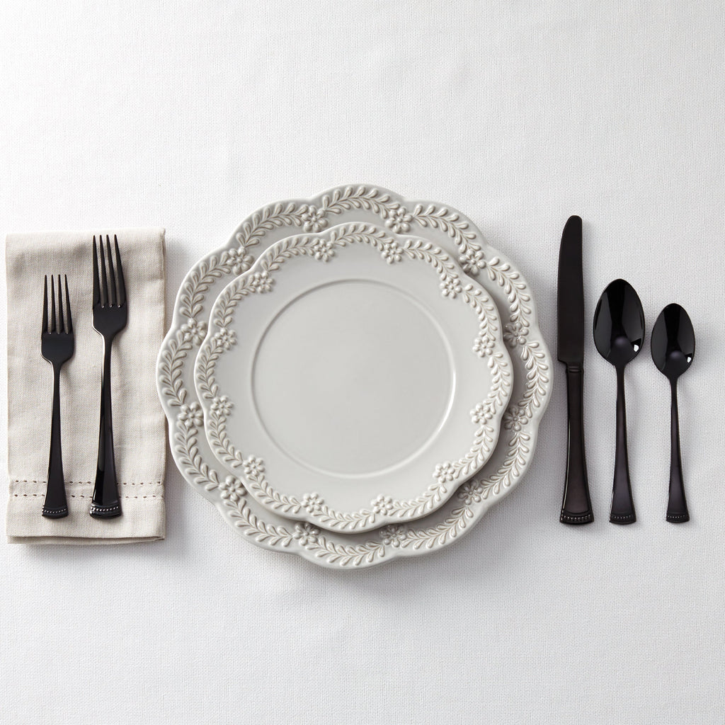 Lenox Portola Black Mirror 20-Piece Flatware Set, 18/10 stainless steel (view 6)