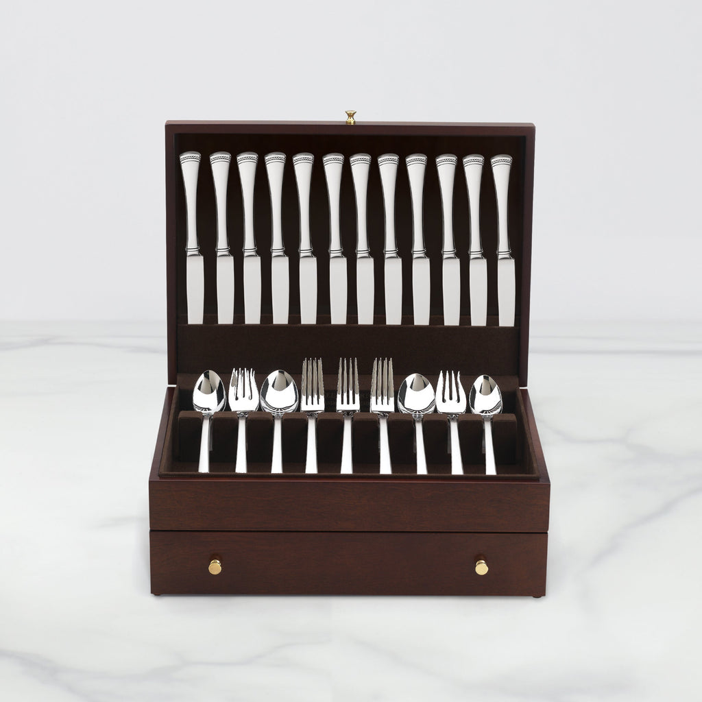 Lenox Mahogany Flatware Chest, wood veneer/mdf (view 2)