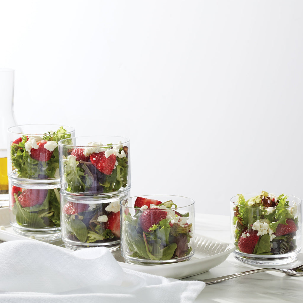 Lenox Tuscany Classics Stackable Clear Short Glasses, Set of 6, glass (view 6)