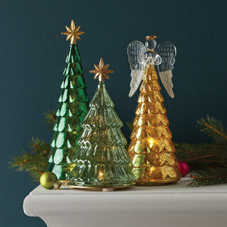Lenox Radiant Light Mercury Tree Lit Figurine, glass (view 7)