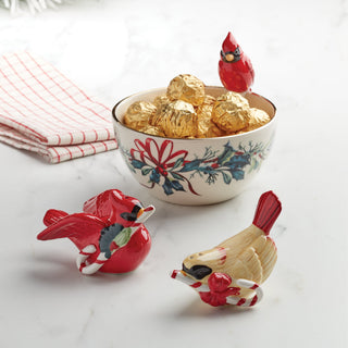 Lenox Winter Greetings Salt & Pepper Set, dolomite (view 3)