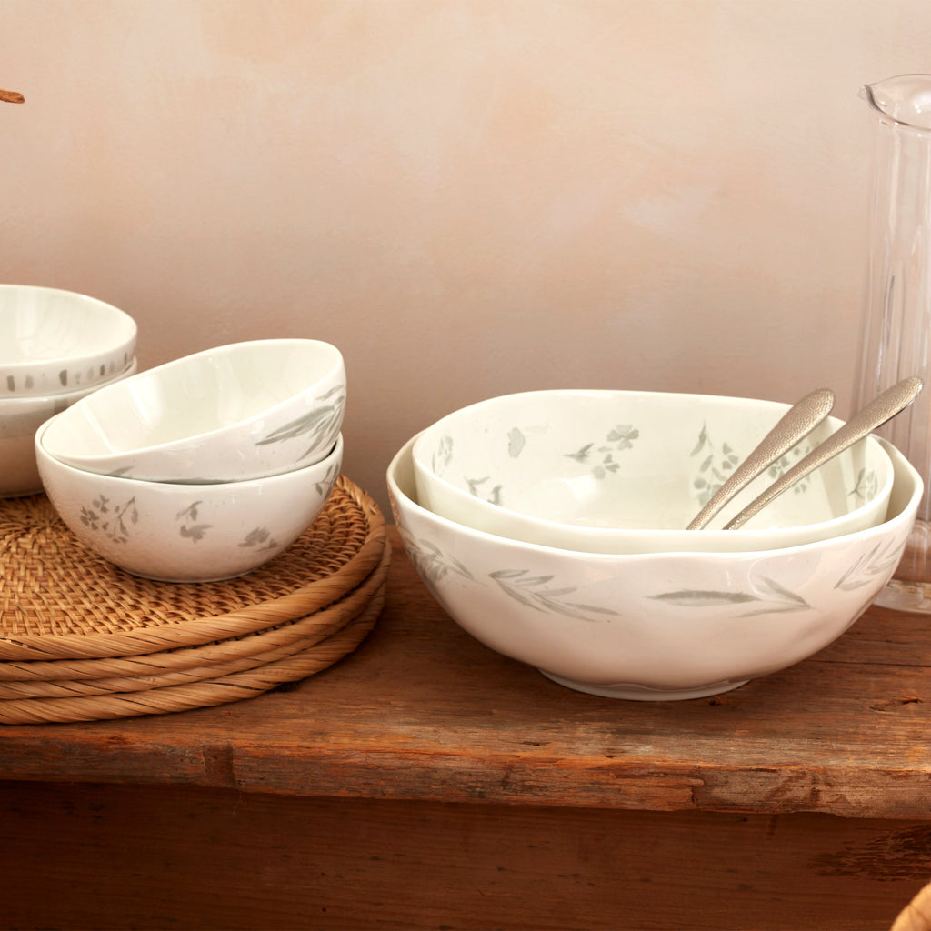 Lenox Oyster Bay 2-Piece Nesting Serving Bowls, porcelain (view 5)