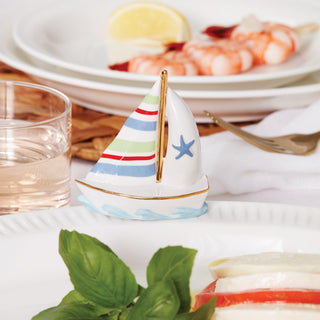 Lenox Profile Poppers Sailboat Popper, porcelain (view 5)