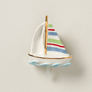 Lenox Profile Poppers Sailboat Popper, porcelain
