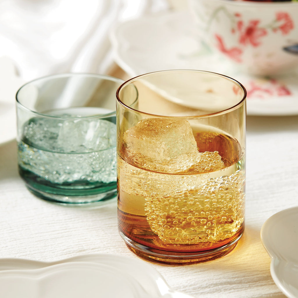Lenox Tuscany Classics Stackable Green Short Glasses, Set of 4, glass (view 9)