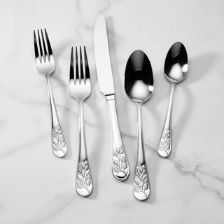 Lenox Chestnut Ridge 65-Piece Flatware Set, 18/10 stainless steel