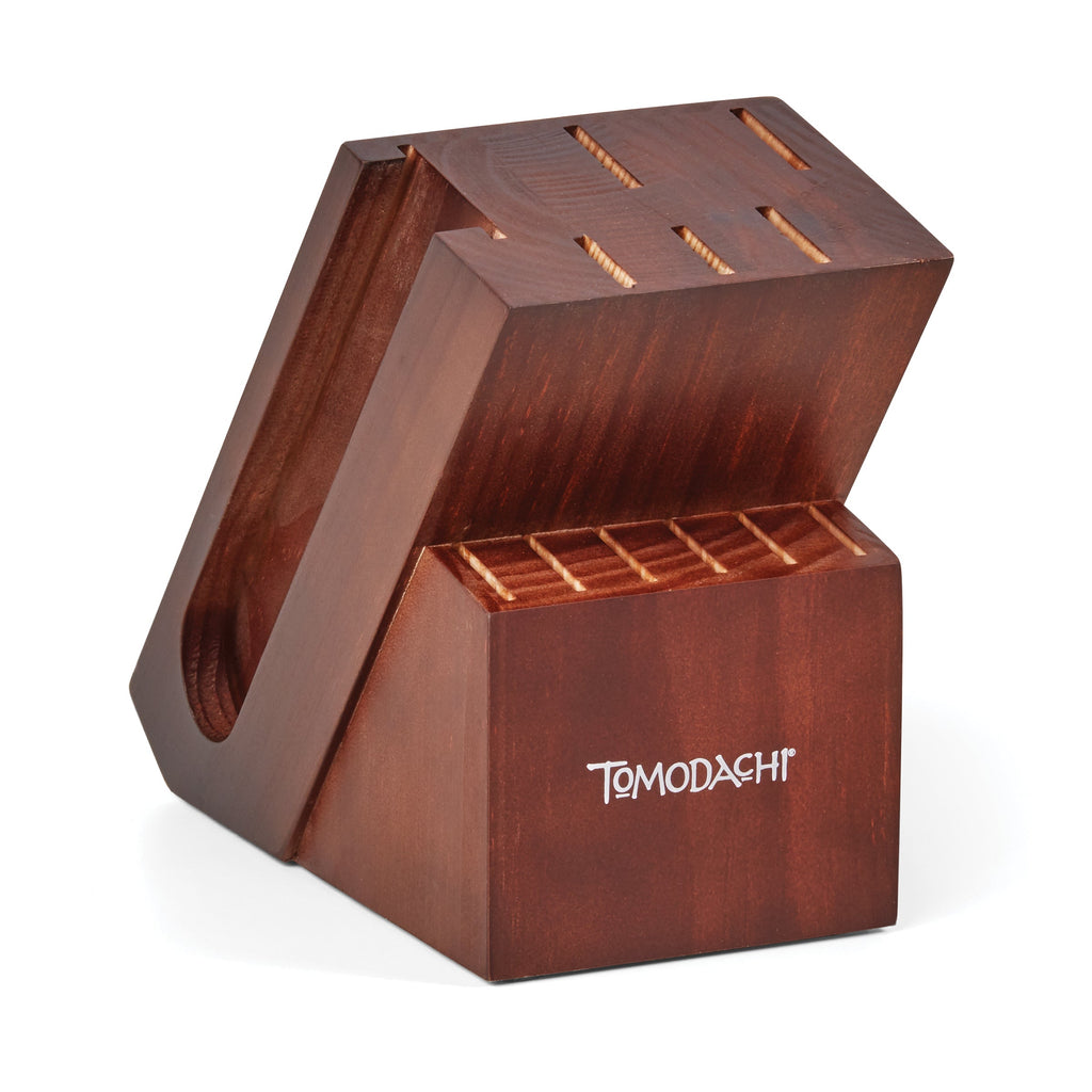 Hampton Forge Raintree Copper 13-Piece Cutlery Block Set, stainless steel/wood (view 6)
