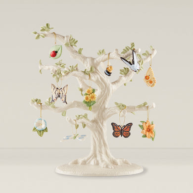 Lenox Butterfly Meadow 10-Piece Mini Ornament Set, porcelain (view 2)
