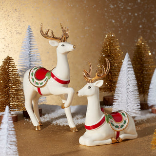 Lenox Standing Reindeer Figurine, porcelain (view 3)
