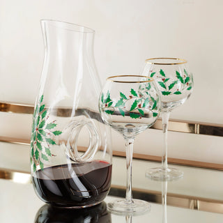 Lenox Holiday Pierced Decanter, glass (view 4)