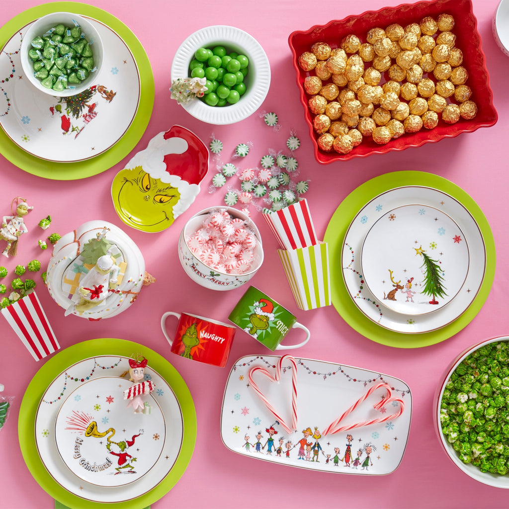 Lenox Merry Grinchmas Hors d'Oeuvre Tray, porcelain (view 3)