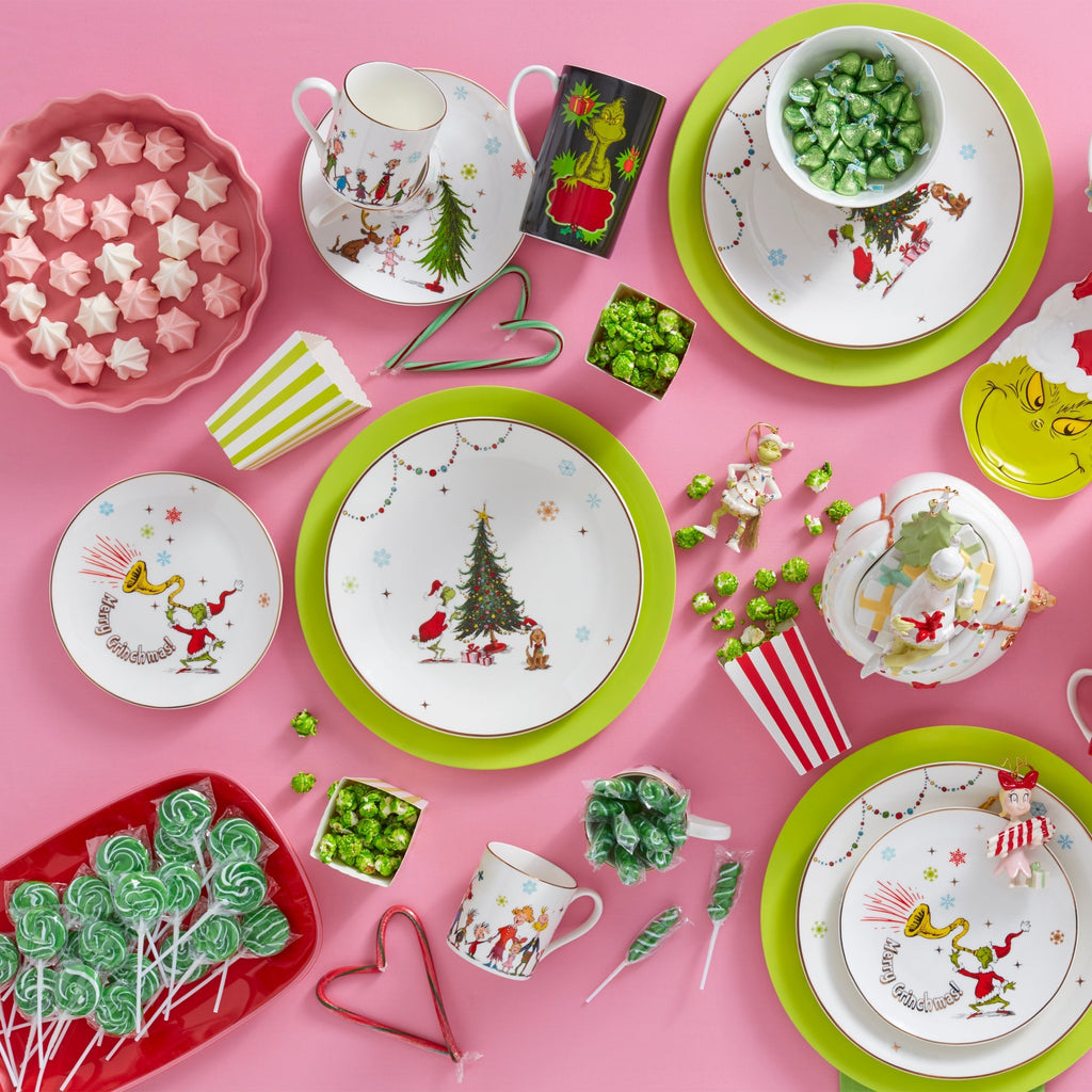 Lenox Merry Grinchmas Mugs, Set of 4, porcelain (view 2)