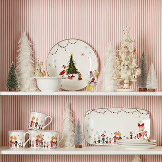 Lenox How The Grinch Stole Christmas 12-Piece Ornament & Tree Set, porcelain (view 2)