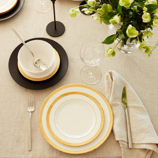 Lenox LX Collective Black 12-Piece Dinnerware Set, porcelain (view 5)