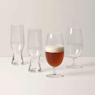 Lenox Tuscany Classics Assorted Beer Glasses, Set of 4, european glass (view 2)
