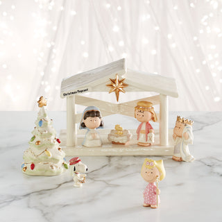 Lenox Peanuts The Christmas Pageant Creche, porcelain (view 2)